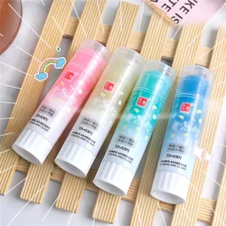 3/6/12pcs transparent jelly stick with stronger safety and stickiness, suitable for handmade use in school office stationery