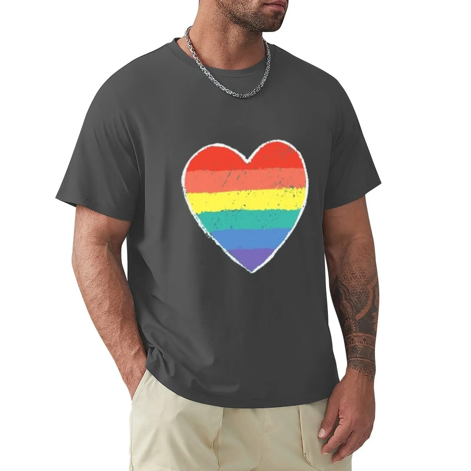 Pride Allyship T-Shirt kawaii clothes plus sizes summer clothes plain t shirts men