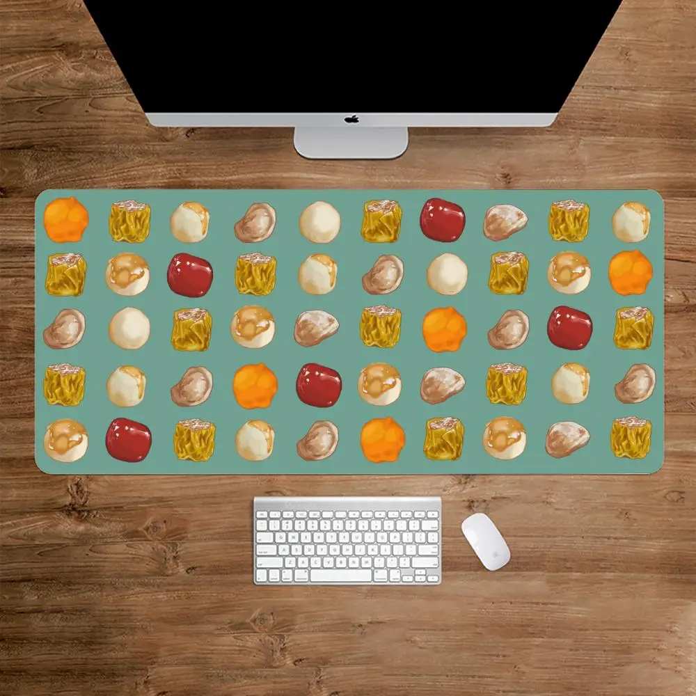 Food ingredients for burning red dates and nuts Speed Mouse Pads Setup Gaming Mats Desk Accessories
