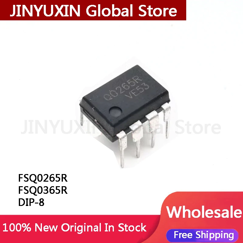 MXY 10Pcs FSQ0265R Q0265R FSQ0365R Q0365R DIP-8 IC Chip In Stock Wholesale