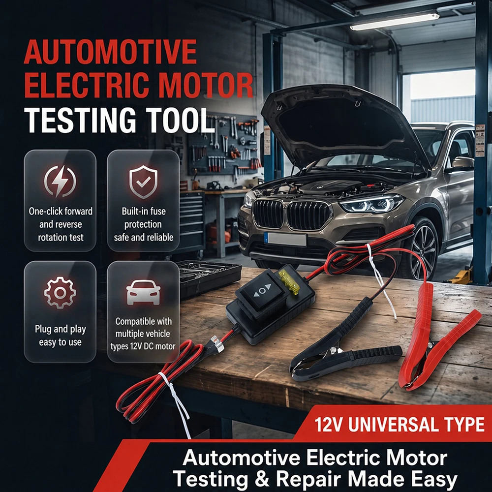 12V Car EPB Release Tool Universal Electronic Motor One Click Reset Test Emergency Service Auto Parking Brake DIY Repair Tools