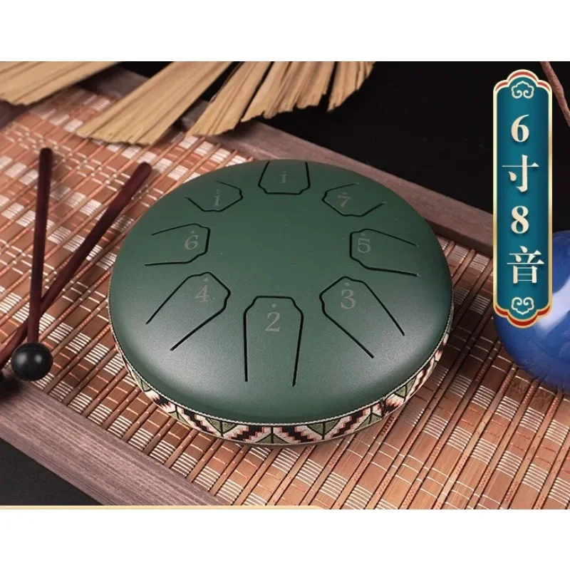 Ethereal Drum 6-inch 8-tone treble drum, lotus drum, percussion instrument