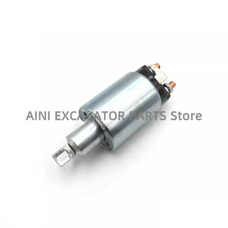 Interruptor Magnético de Motor de Arranque 4M40, Interruptor Magnético, Piezas de Excavadora Carer E306 E307C E307D E308
