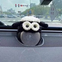 Car Ornaments for Volvo S60 S90 XC40 XC60 XC90 V90 V90cc Central Speaker Universal Decoration Hat Lady Man Gift Auto Accessories