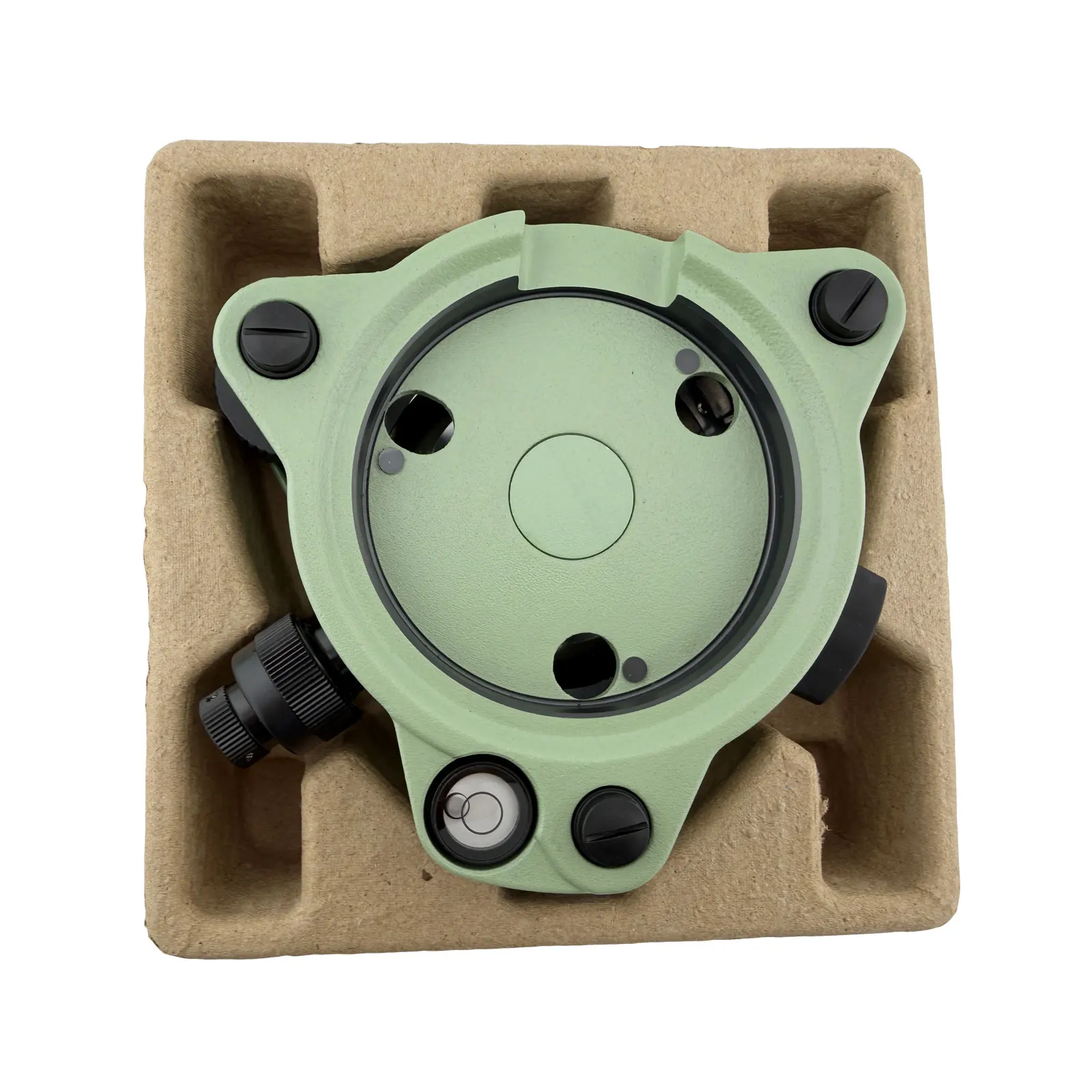 Surveying Instruments With Optical Plummet Three-Jaw Green Tribrach Adapter  For Top for Leica Total Station GPS