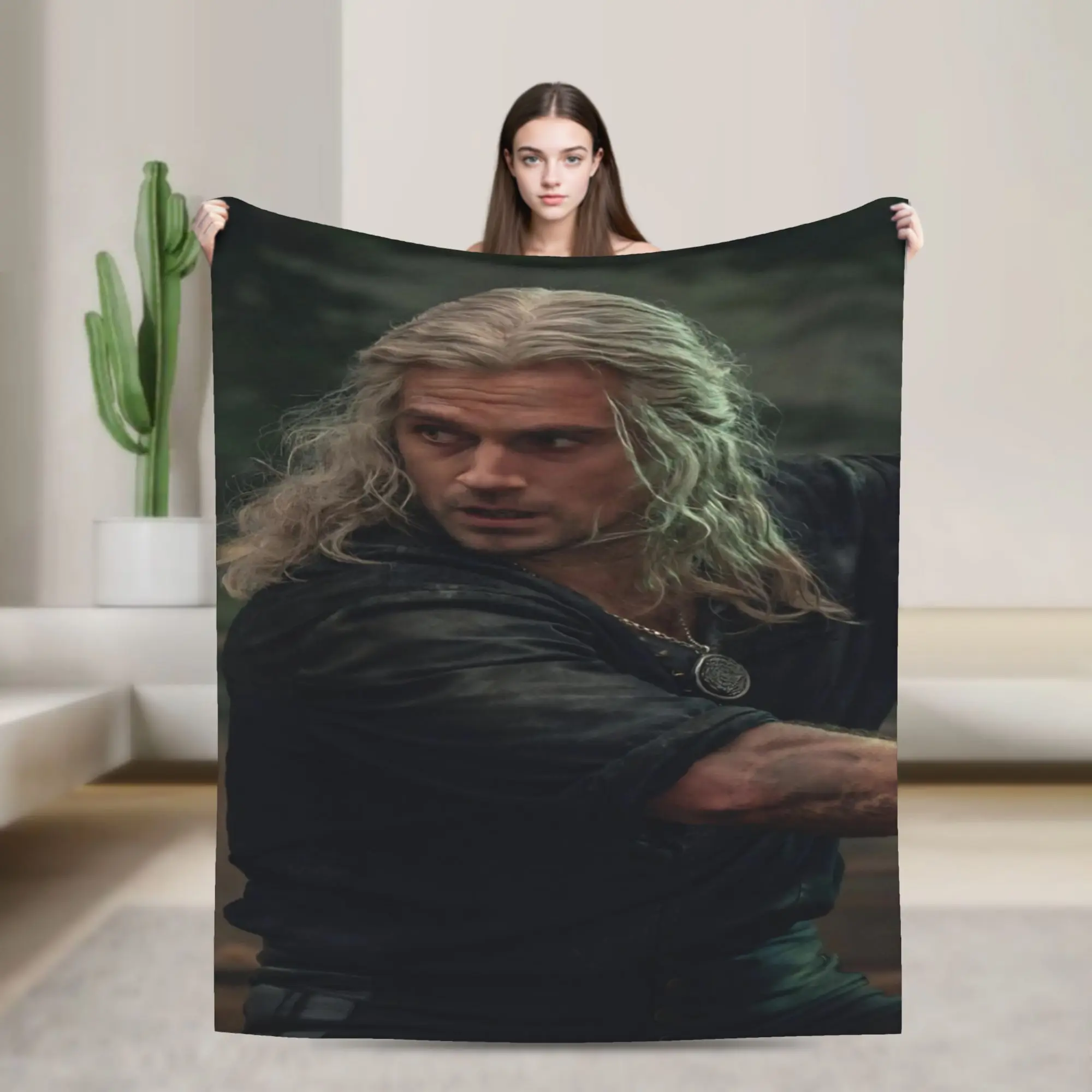 Henry cavill  Merch Blanket Super Soft Cozy  Throw Blankets for Couch 50x60 Inches Multiple Sizes Bedspread