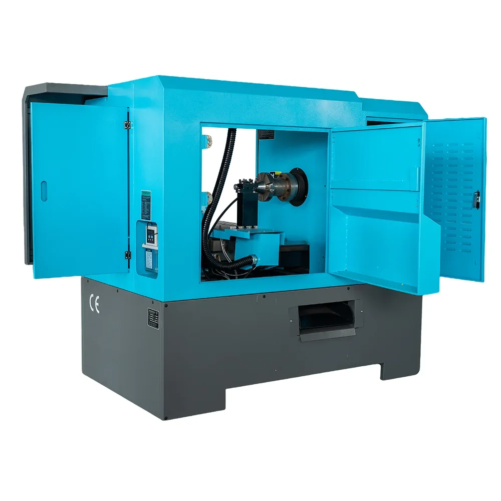 High precision using the best spare parts CNC wheel diamond cutting machine/wheel repair lathe