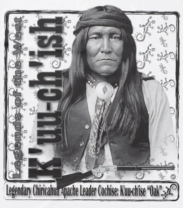 كوتشيش "بلوط" كوتشيز. Chiricahua أباتشي الهندي رئيس تي شيرت قصير الأكمام عادية 100% القطن س الرقبة قميص رجالي حجم S-3XL #6