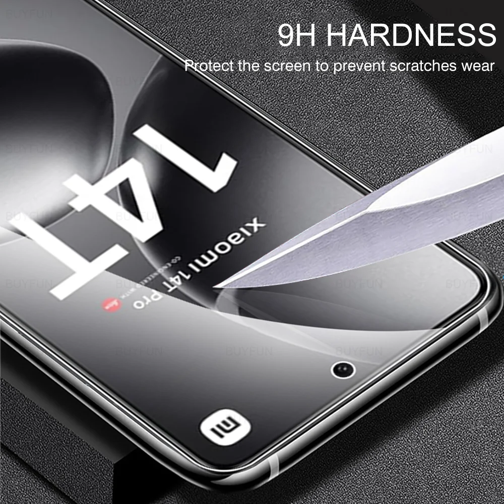 Ochraniacz ekranu 4 w 1 do Xiaomi Mi 14T Pro 5G Zakrzywiony obiektyw aparatu Szkło hartowane Xiaomi14T Pro Xiaomy 14TPro 14 T Pro Glass