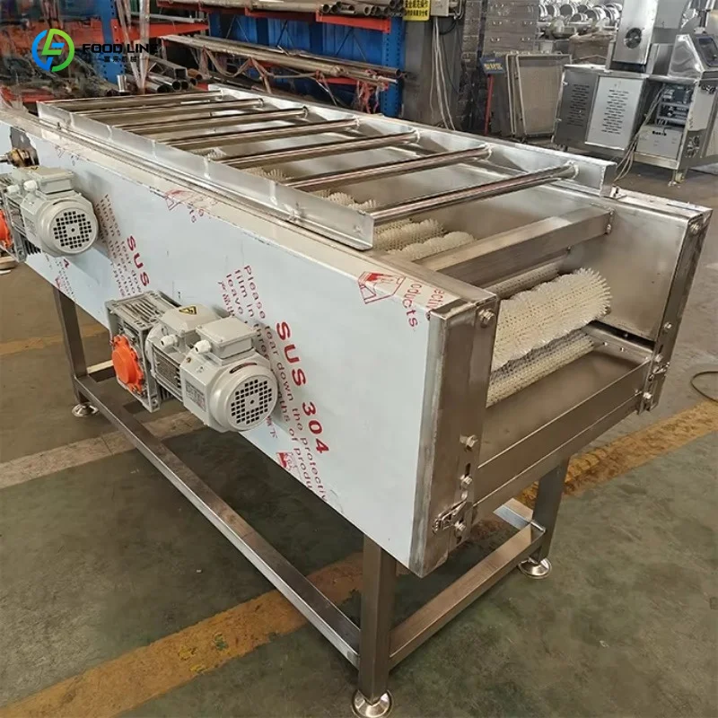 Customized Stainless Steel Sugarcane Washer Commercial Electric Sugarcane Juicer For Juice Shop Processing