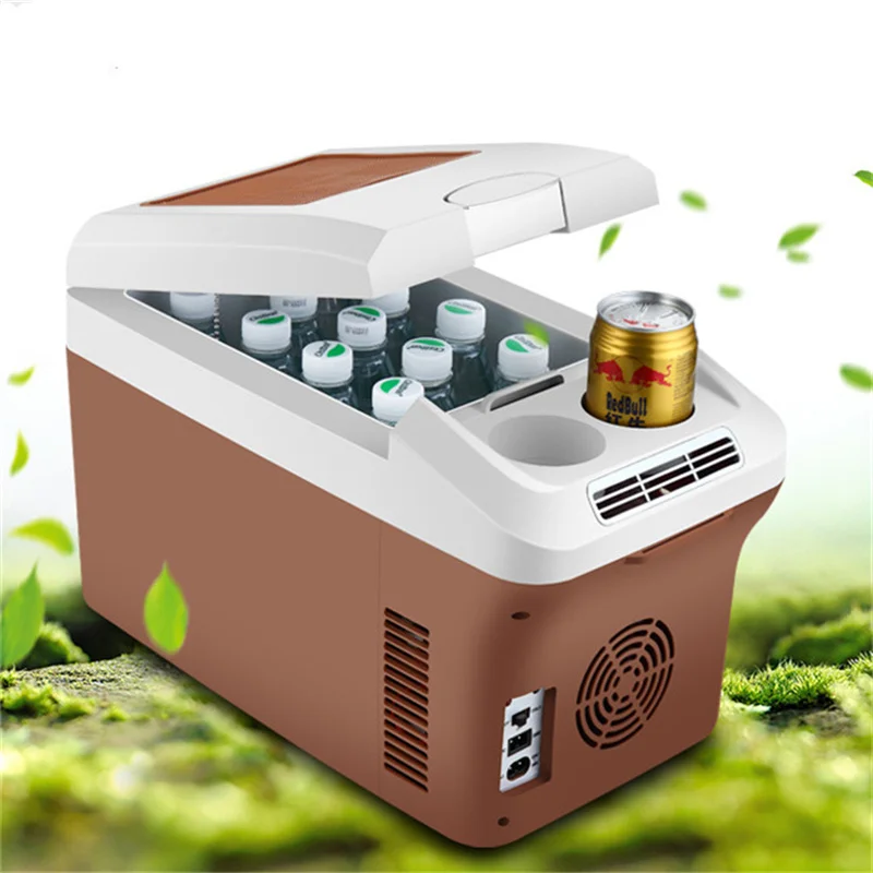 15L Car Refrigerator Mini Fridge Freezer Portable Compressor Cooler 12/24V DC 110-240V Ice Box for Camping Picnics Home Traval