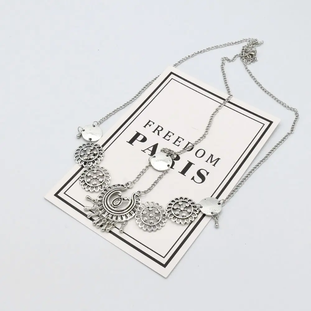 سلسلة رأس بوهيمية لتزيين الشعر ، إكسسوارات الرقص الرجعية ، المجوهرات القبلية ، الجبهة ، أغطية الرأس الهندية ، الزفاف