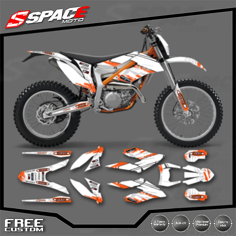 

SPACE for KTM 2012 2013 2014 2015 2017 REERIDE 2018 2019 2020 2021 Custom Motorcycle Graphics Background Decal Stickers Kits 01