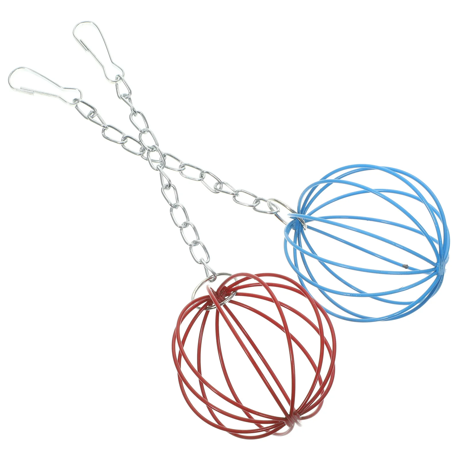 

2pcs Balls Rabbit Hay Hanging Design For Pet Cage Grass Dispenser Bunny Guinea Pig Hamster Feeder Ball Rabbit Supply Pets Feeder