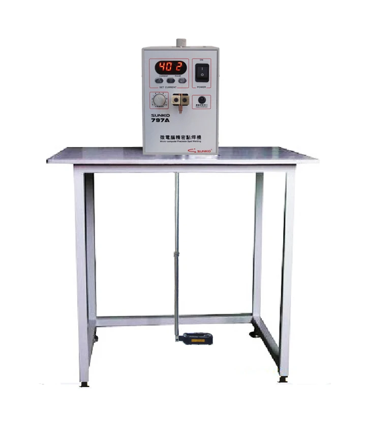 SUNKKO 797A Spot Welder 18650 lithium and NiMh battery test and charge foot pedal control  touch welder battery welding machine