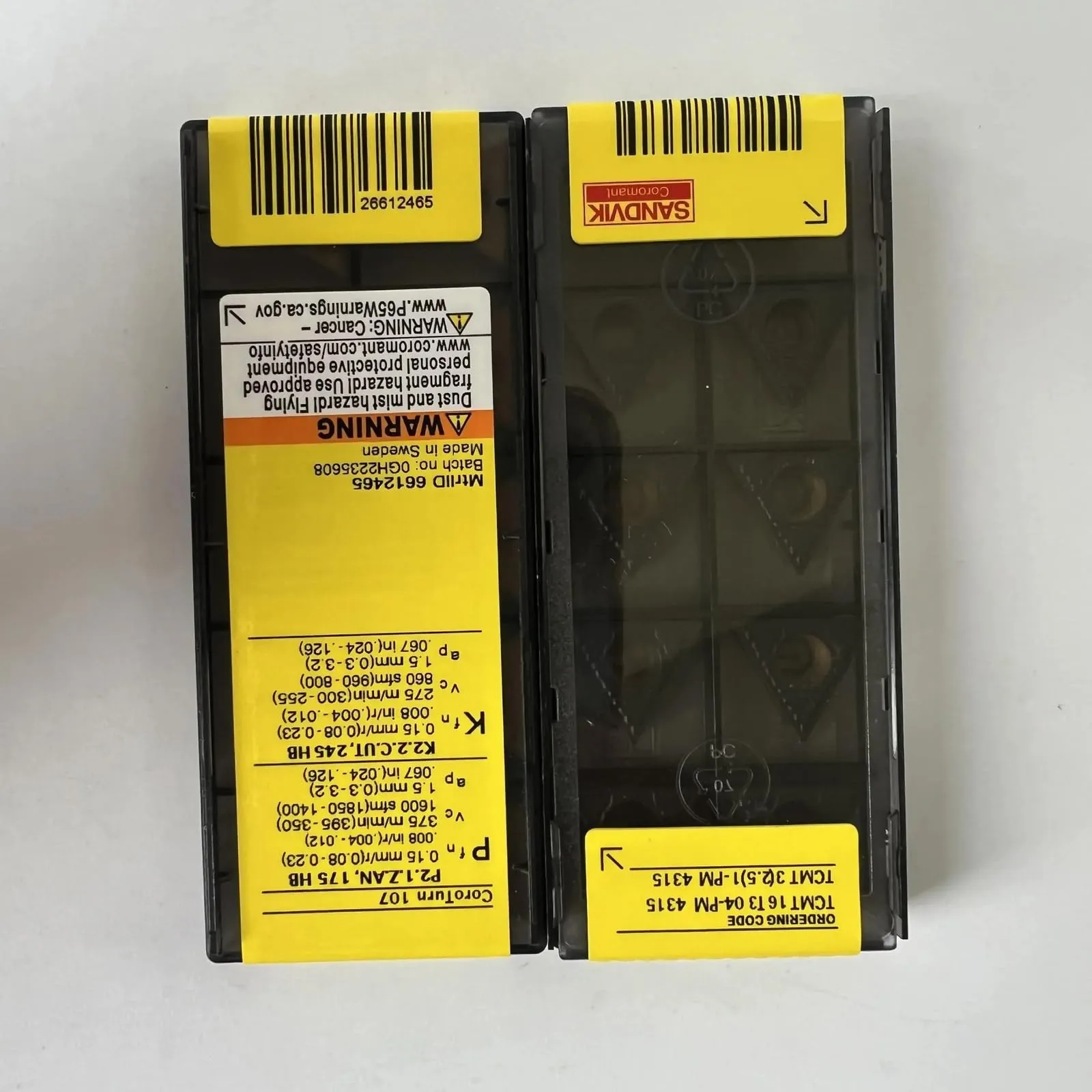 

TCMT16T304-PM 4315 / CNC lathe carbide blade 10 PCS