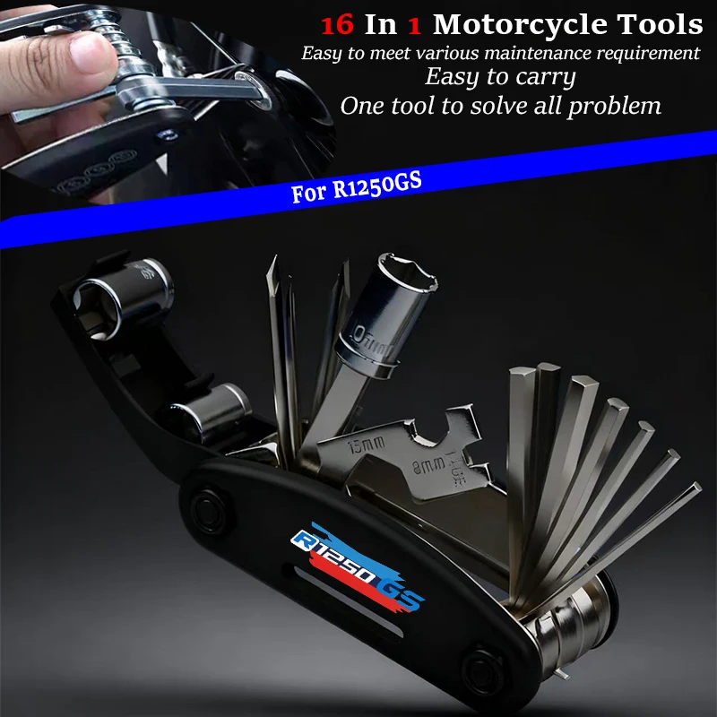 

Подходит для мотоцикла R1250GS, набор многофункциональных инструментов с ЧПУ для ремонта, набор отверток R 1250 1200 GS