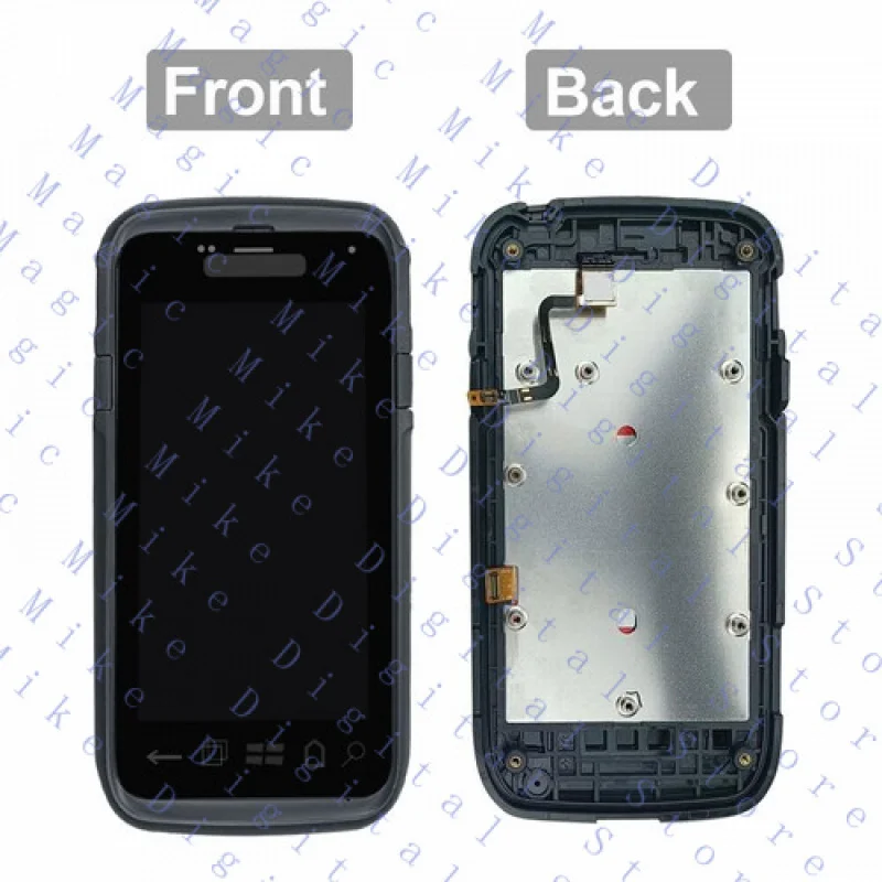 UU  5Pcs Digitizer LCD with Touch Screen + Front Cover for Honeywell Dolphin CT50