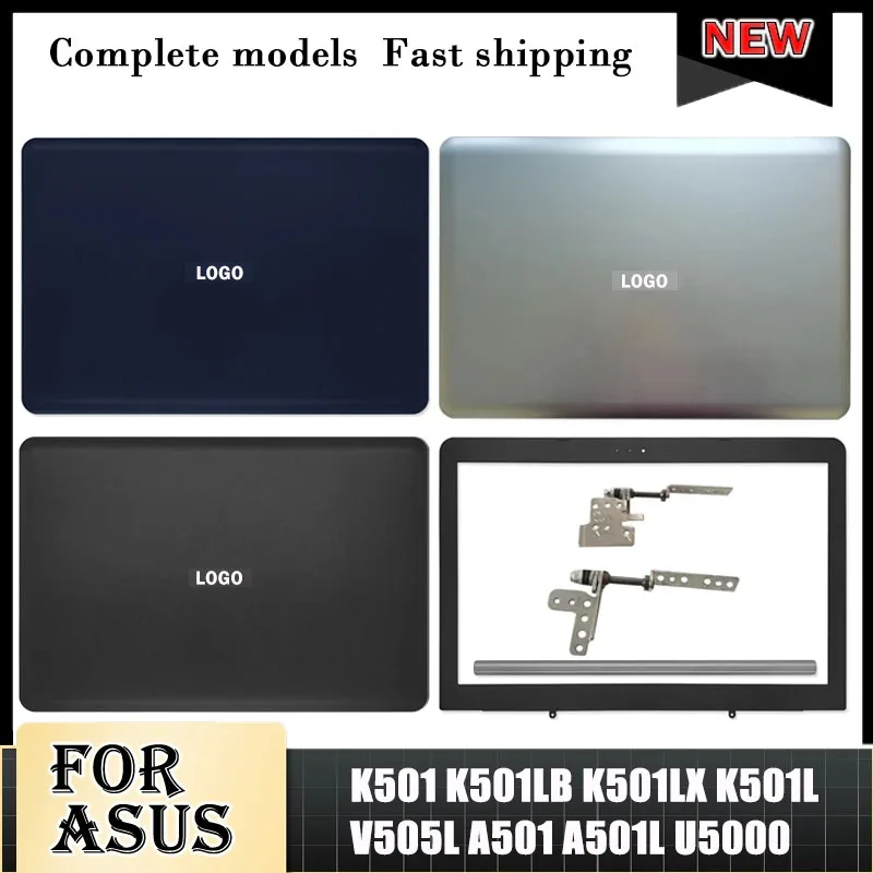 

Новинка для ноутбука ASUS K501 K501LB K501LX K501L V505L A501 A501L, задняя крышка ЖК-дисплея/Передняя панель/петли, крышка K501 15,6 дюйма