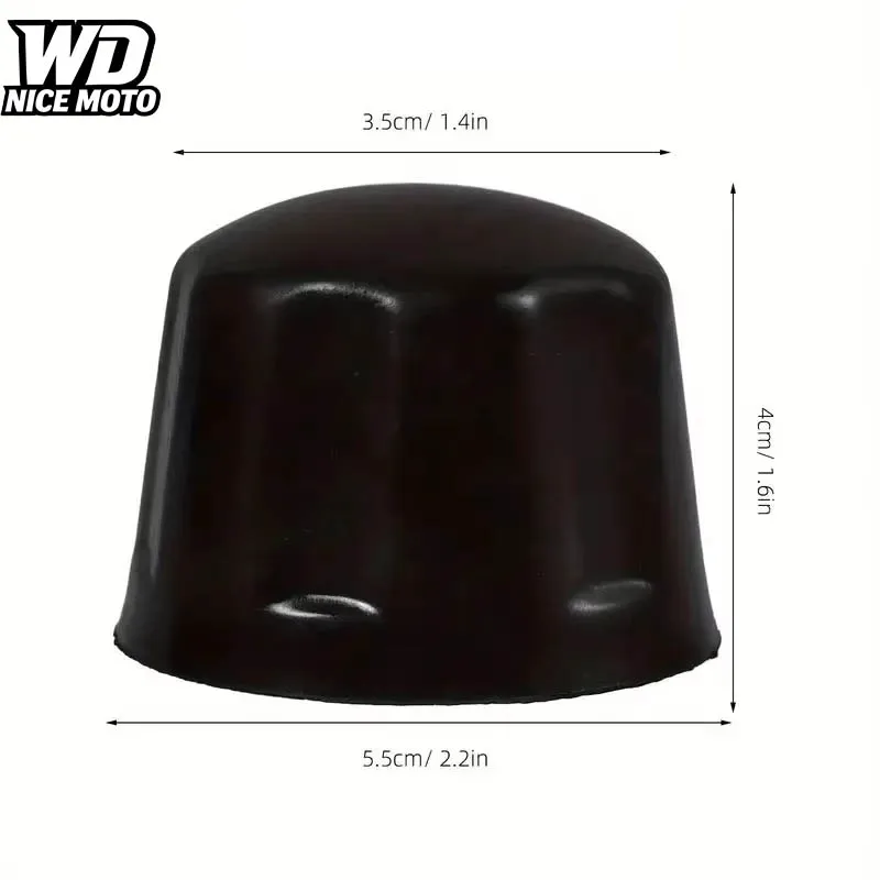 4pcs 40mm For 110cc For 125cc For 250cc For 300cc Minibike ATV Quad Go Kart Quad Buggy Dirt Bike Rim Wheel Rubber Dust Cap Cover