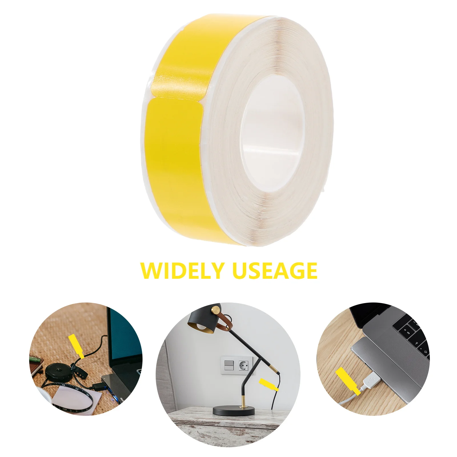 

Cable Labels Self-Adhesive Stickers Waterproof Pvc Wire Tags For Home Office School Oil-Resistant Cord Marker