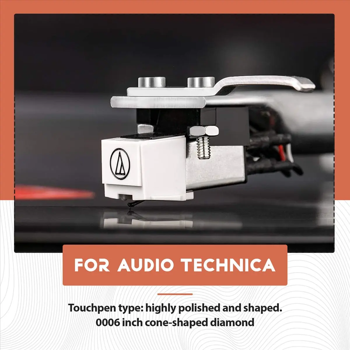 

IN Stock-3PCS AT3600L Dynamic Magnetic Needle Stylus for Turntable Phonograph Records Player