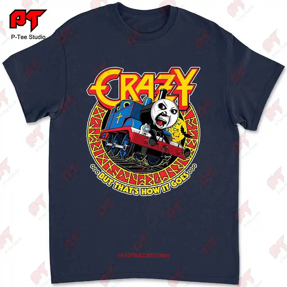 قميص محاكاة ساخرة Ozzy X Tomas للقطار المجنون ، العديد من الخيارات ، DS87