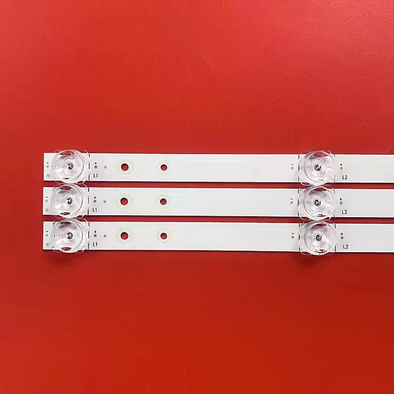 3PCS/KIT LED Backlight Strip for MS-L3075 V4 0DT 0D22 43 3X7