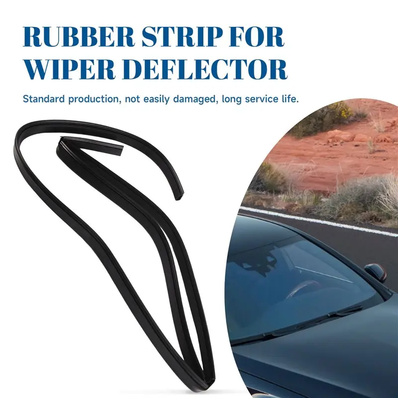 Exclusive A2228300028 Rubber Strip Water Collection Plate Car For S-Class W222 14-20 S320 S350 Wiper Deflector Sea