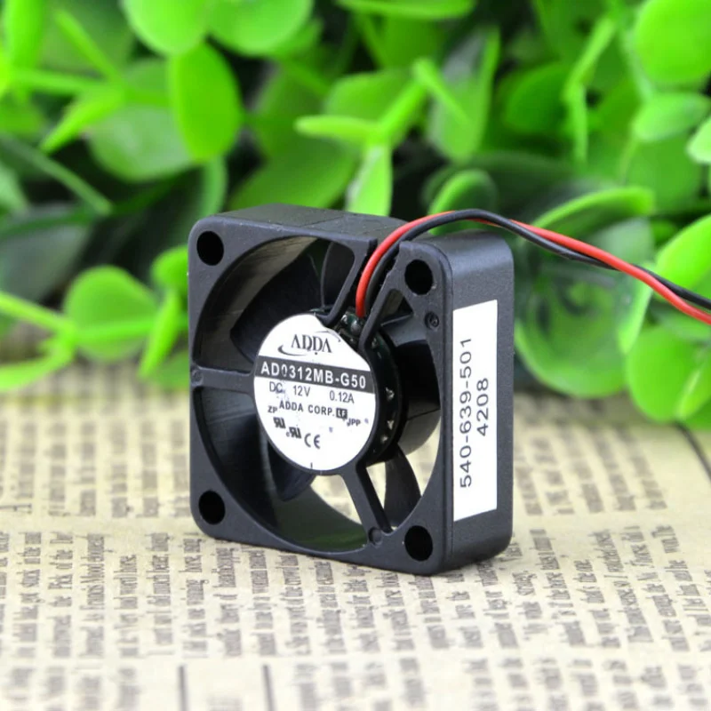 D ADDA AD0312MB-G50 12V 0.12A 30x30x10mm 2Pin Case Cooling Fan for Cisco