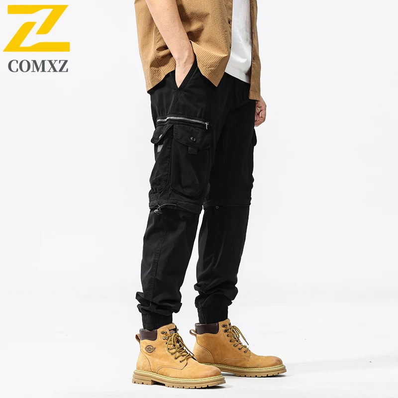 Moda moletom novo outono minimalista relaxado ajuste casual wear resistente calças de carga na moda retro clássicos calças versáteis