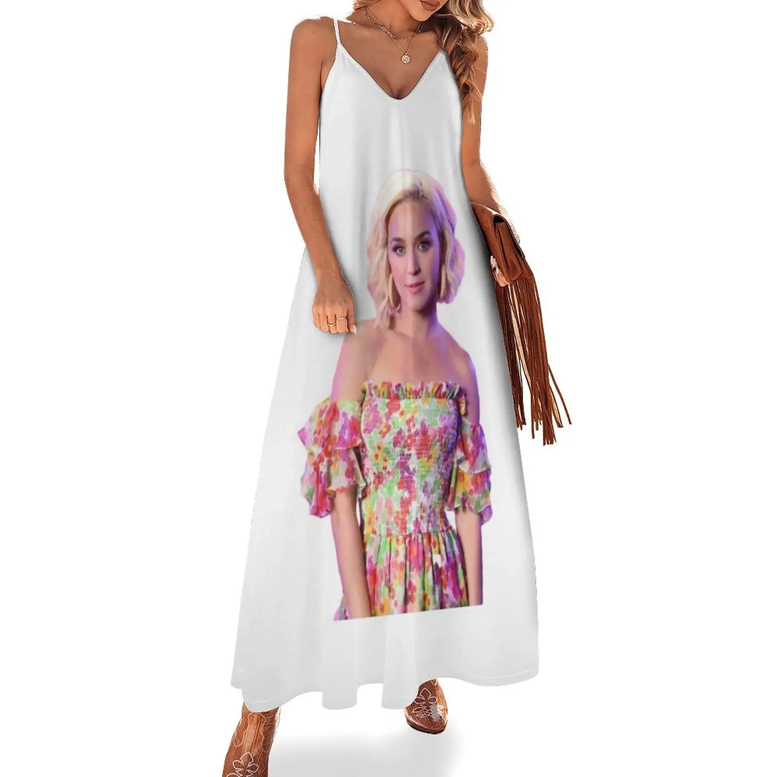 

Katy Perry Small Talk Sleeveless Dress Bride dresses evening dresses ladies Dress