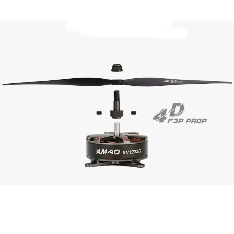 Ensemble combiné F3P 4D : comprend un moteur 4D AM40, un ESC 16A et un accessoire T8542, un moteur T BPP-4D pour un avion de voltige 3D à voilure fixe intérieure