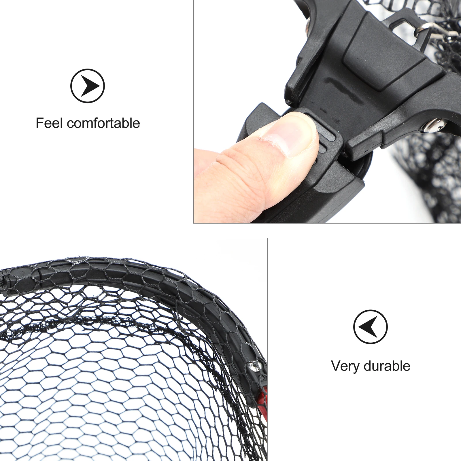 

Aluminum Alloy Telescopic Fishing Net Foldable Nets Portable Retractable Fishnets for Lakes Rivers Boats Easy Storage