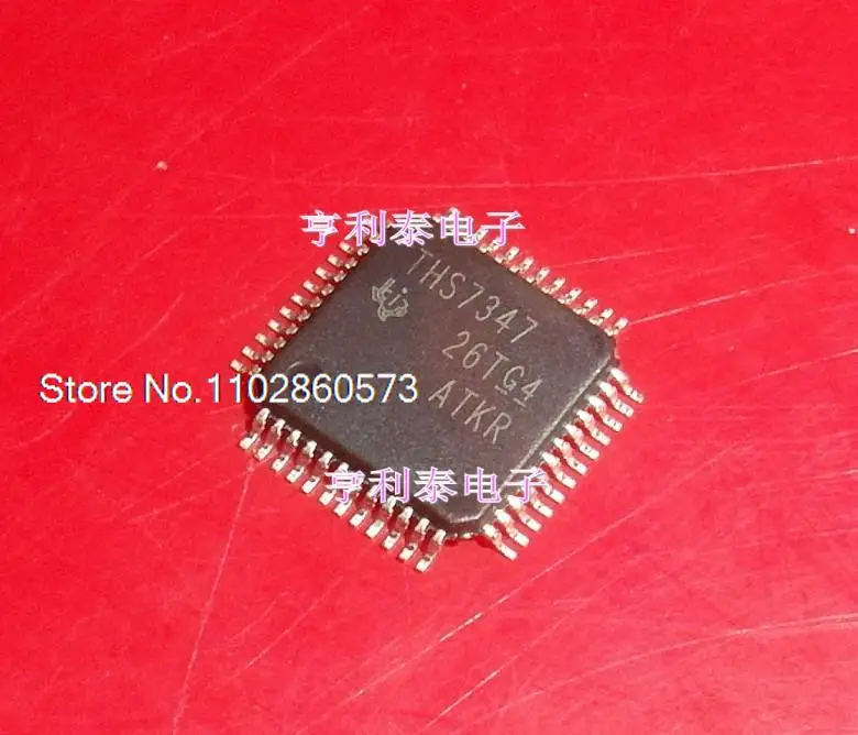 THS7347 THS7347IPHPR QFP48 Original, en stock. IC de potencia