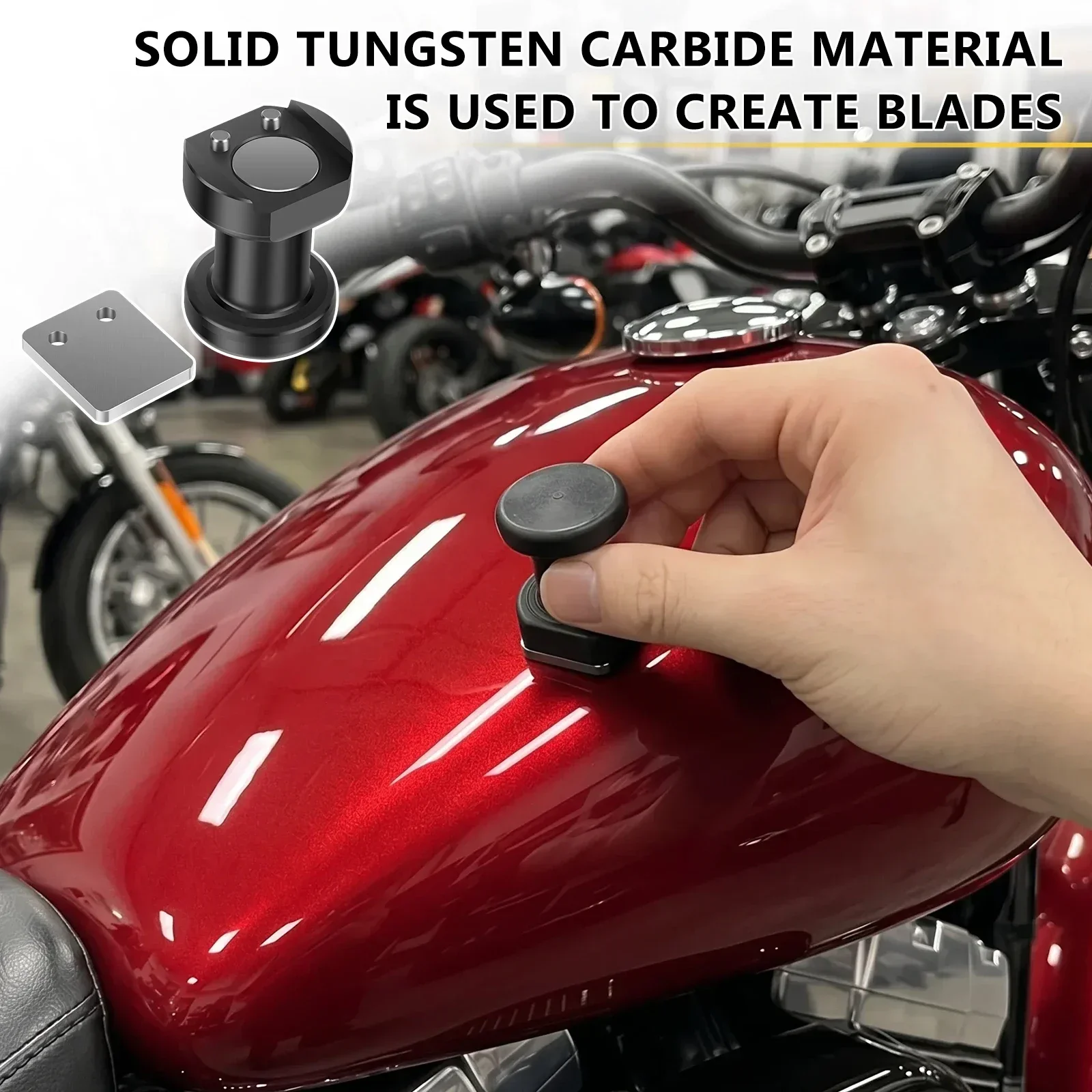 Tungsten Carbide Car Paint Denibbing Tool Scraper Automotive Paint Run Remover Sag Defect Shaver Block Body Shop Repair Tools