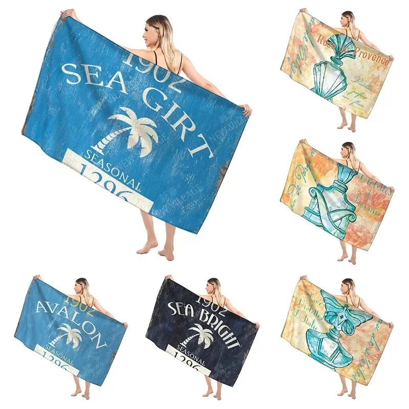 Holiday Christmas Bathroom Adult Soft Bath Towel Sauna Large Beach Towel Modern Fitness Towel Hotel Women's Shower Quick Drying