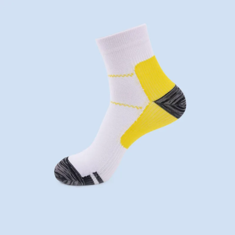 Calcetines deportivos de compresión para hombre y mujer, medias de alta calidad para correr, Fascia Plantar, fútbol, 5/10 pares