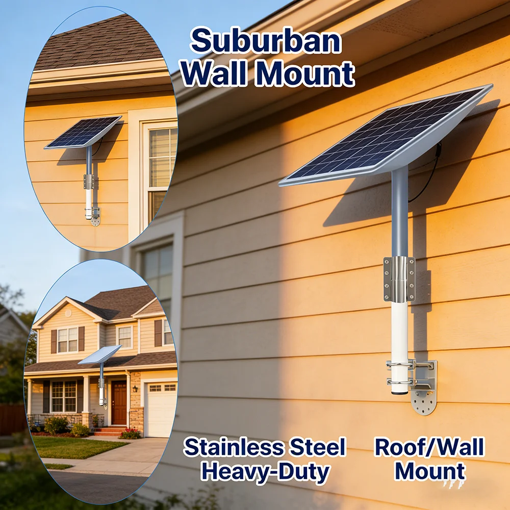 

For Starlink V2 Adjustable Antenna Bracket Stainless Steel Heavy Duty Pivot Starlink Installation Kit,For Roof and Wall Mounting
