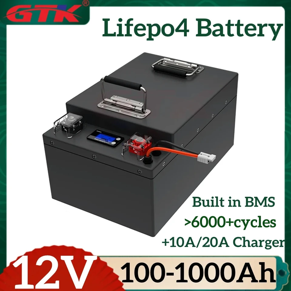 リチウム電池　100Ah12v GTK 新品 GTK 12V 100Ah リチウムイオン電池 ディープサイクル