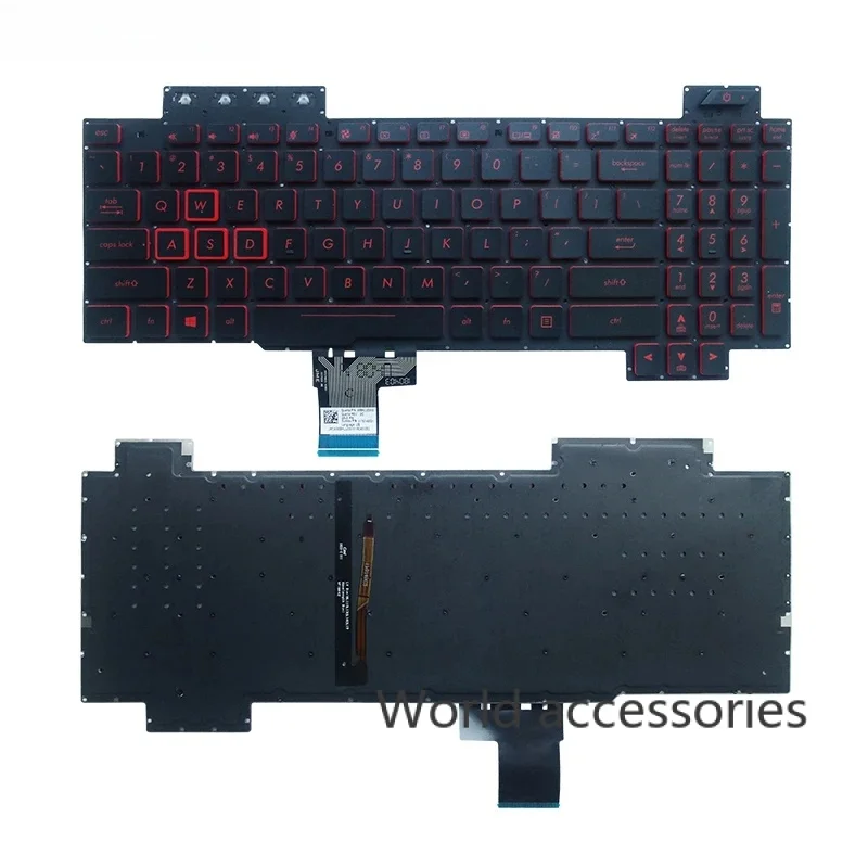 English laptop keyboard for Asus TUF gaming fx505 fx505g fx505d fx505gd fx505ge fx505gm fx505dy fx505dv fx505dt US backlit