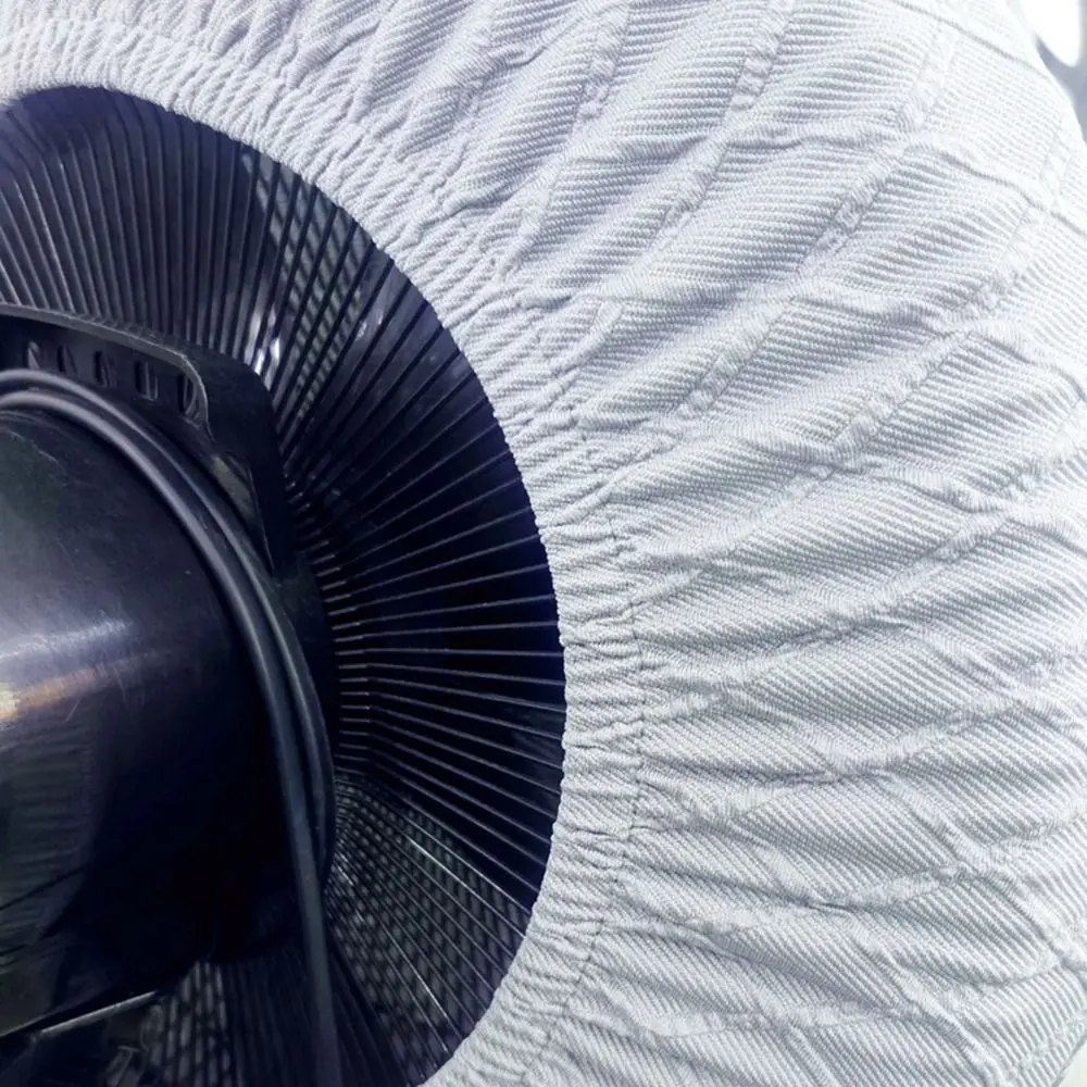 New Elastic Fabric Fan Cover Round Protective Dust Cover Universal Half Wrapped Elastic Heater Cover Household