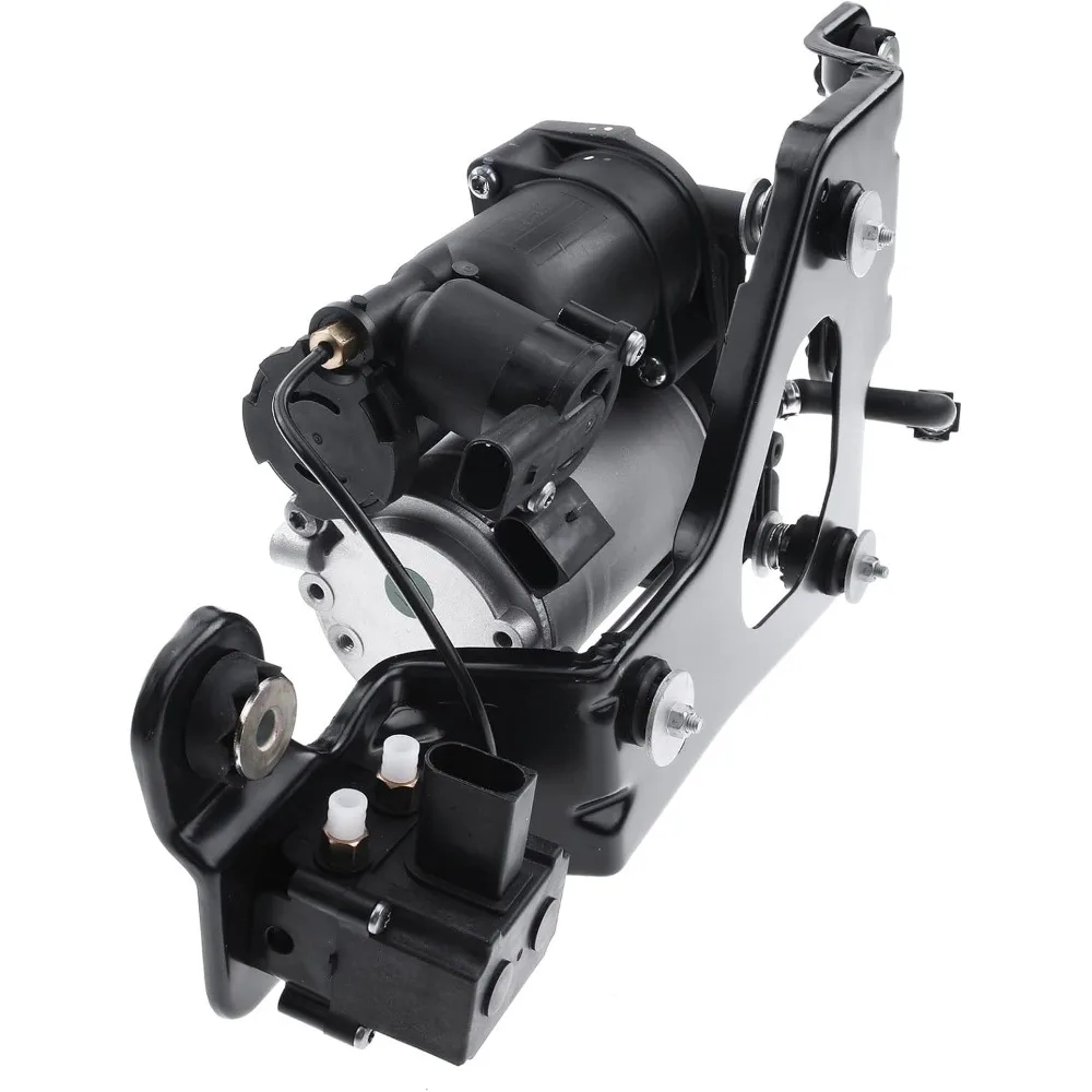 Air Suspension Compressor For BMW E70 E71 Series X5 , X6 with Bracket, Solenoid, Replace# 37206859714, 37206799419