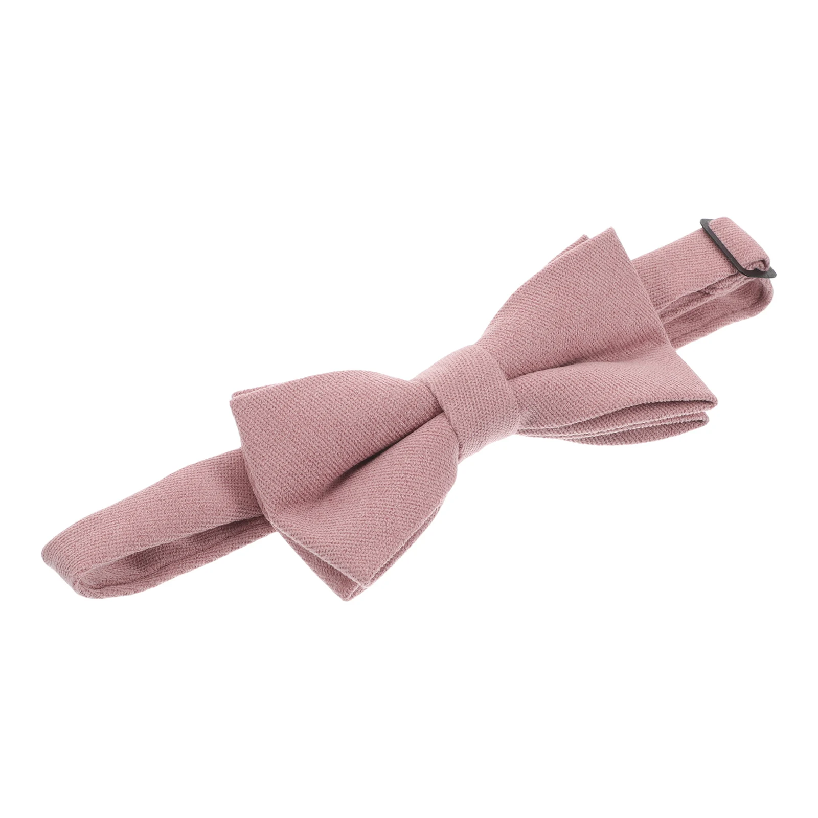 

Children Bow Tie Light Pink Baby Boy Cotton Casual Ties Pre Tied Bowtie Toddler Banquet Groomsmen Photoshoot Soft Comfortable
