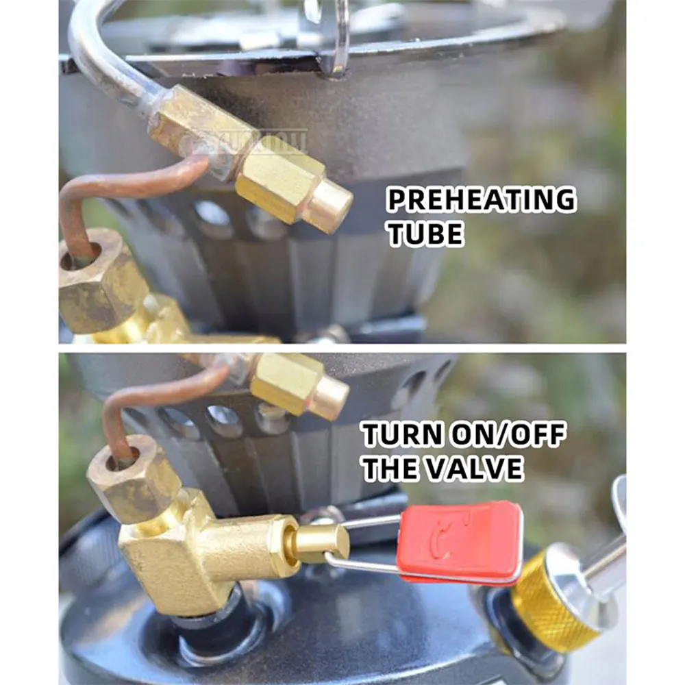 Diesel and Alcohol Burner,Outdoor Cooking and Picnic Stove,BRS-12A All-in-One Portable Stove,  Portable Fuel Stove