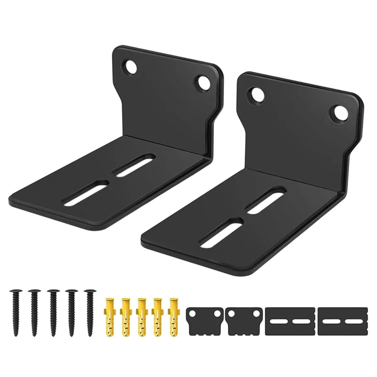 Promotion Speaker Wall Mount, Sound Bar Wall Mount, Sound Bar Installation Kit, Space Saving Speaker Stands with Screws