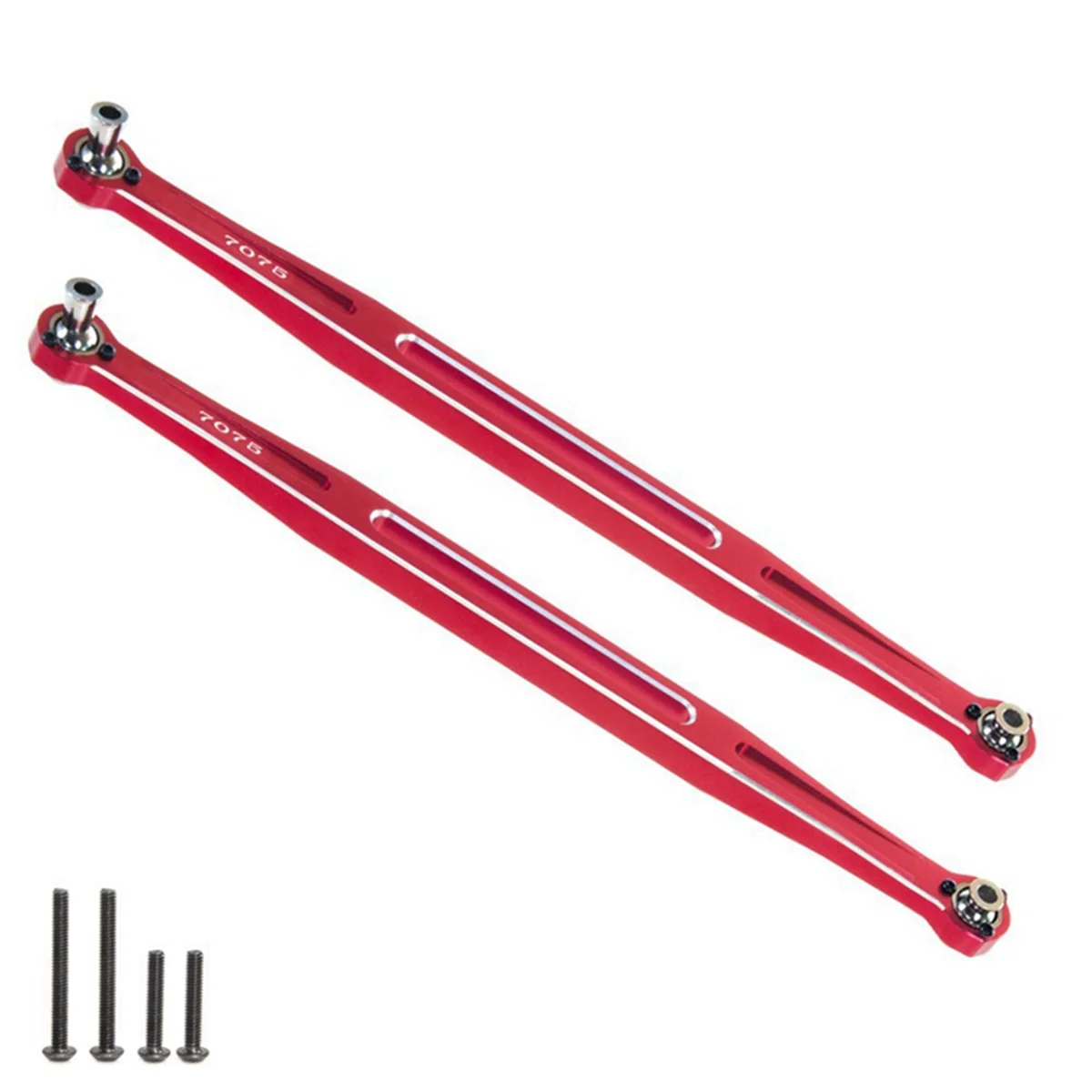 Suitable for 1/5 TRAXXAS XRT 8S X-Maxx 8S WideMaxx Aluminum Alloy 7075 Front Steering Rod,Silver