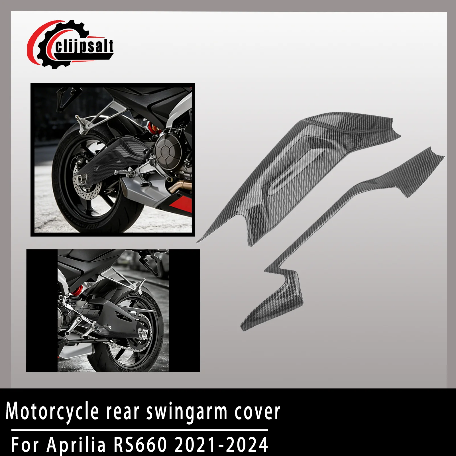

RS660 Rear Swingarm Cover ABS Injection-Molded Swingarm Protector Fairing Panel For Aprilia RS 660 2021 2022 2023 2024