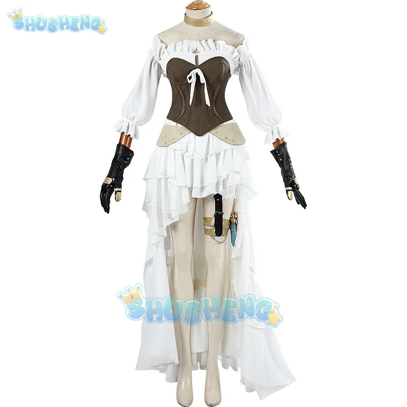 Final Fantasy XIV:A Realm Reborn 480HQ Cosplay Costume Sexy Dress Outfits With Hat Women Party Suit Halloween Carnival Uniform