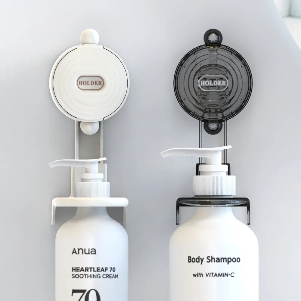 

Новый настенный держатель для бутылок с гелем для душа, самоклеящаяся полка для бутылок с насосом, органайзер для хранения в ванной комнате